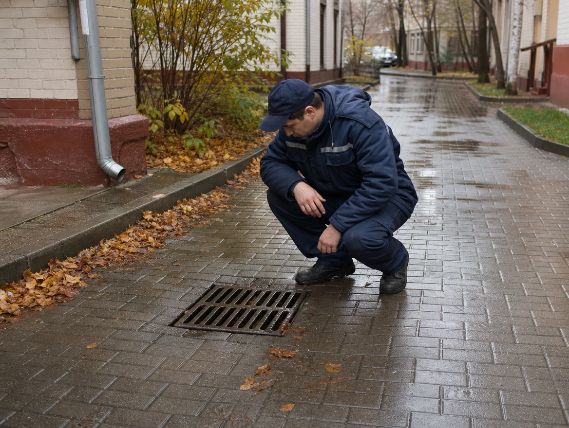 Осмотр наружной точки: пример выполненной работы